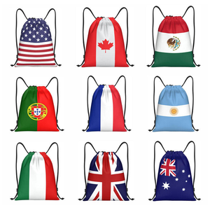 <span class=keywords><strong>Sac</strong></span> en polyester léger et pliable avec cordon de serrage, motifs personnalisés, idéal pour la <span class=keywords><strong>Coupe</strong></span> <span class=keywords><strong>du</strong></span> <span class=keywords><strong>Monde</strong></span> de football, vente en gros pour le sport et les activités de plein air - Product Image 6