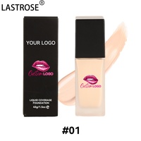 Vente en gros 10 couleurs Fond de teint mat imperméable Fond de teint liquide longue durée Fond de teint de haute qualité