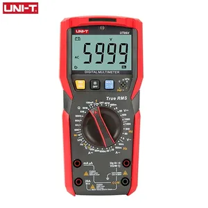 Multimètre UNI-T UT89X True RMS, testeur NCV, voltmètre AC, ampèremètre, testeur de capacité, de fréquence, de résistance et de température - Product Image 1