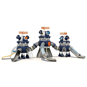 Parque Infantil Comercial al Aire Libre para Niños <span class=keywords><strong>con</strong></span> Tobogán y Laberinto para Zona Acuática Infantil - Product Image 1