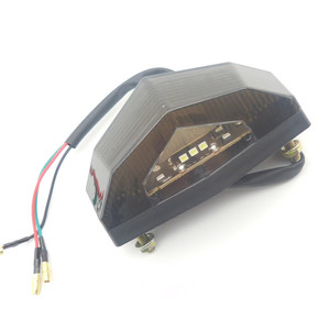 Feux arrière de moto, feux arrière à LED pour moto, mini feux de conduite pour moto, pièces détachées de moto - Product Image 5