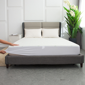 Thoáng khí mềm mại làm mát sợi tre không thấm nước được trang bị nệm bảo vệ trắng sâu Túi nệm Bìa - Product Image 3