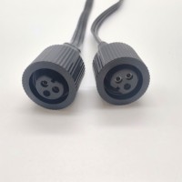 M10 2pin 3pin 4pin IP65 Pria Wanita konektor kabel tahan air dengan fungsi anti-interferensi perakitan kabel kustom