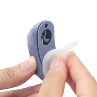 Outil de confort nasal portable de poche pour la nuit, lissant la peau mate et les zones endommagées du nez, idéal pour les courts séjours et les soins de repos.