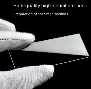 <span class=keywords><strong>7101</strong></span> 젖빛 유리 생물학적 현미경 슬라이드 과학 연구를위한 맞춤형 OEM 컷 섹션 - Product Image 6