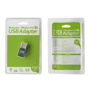 Sıcak 2 in 1 BT + 150Mbps USB WiFi adaptörü kablosuz Dongle için Windows 10/11 Mac/Linux tak & çalıştır harici - Product Image 6