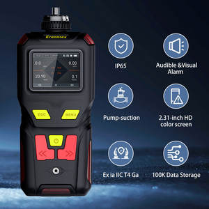 Détecteur <span class=keywords><strong>de</strong></span> <span class=keywords><strong>fuite</strong></span> <span class=keywords><strong>de</strong></span> gaz hélium numérique portable 4-en-1 Eranntex pour les laboratoires <span class=keywords><strong>de</strong></span> fabrication HVAC, analyseurs <span class=keywords><strong>de</strong></span> gaz He haute sensibilité - Product Image 2