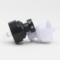 Flacon pulvérisateur vide blanc de 80 ml rechargeable avec pompe à brume fine pour savon liquide, parfum, cosmétiques