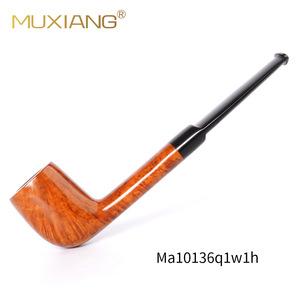 Briarwood Pipe Straight Handle Long Leg Billiards Style 3mm Filter Men's Smoking Accessory - Product Image 4