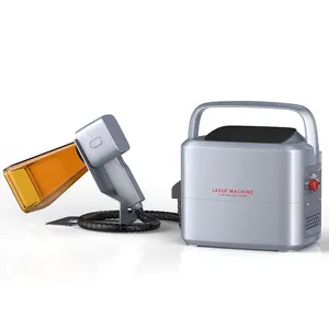 Small Handheld 20W 30W portable fiber laser marking machine for metal jewelry print expiry date coding machine laser marker