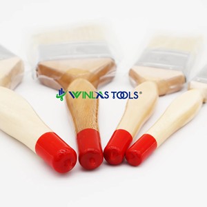Brochas <span class=keywords><strong>de</strong></span> cerdas <span class=keywords><strong>de</strong></span> cerdo al por mayor, brochas multiusos con mango <span class=keywords><strong>de</strong></span> madera para decoración del hogar, tintes, barnices, pegamento y limpieza - Product Image 3