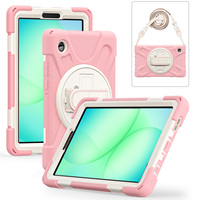 Nouvelle coque de protection hybride robuste en silicone rose pour enfants, antichoc, pour tablette Samsung Galaxy Tab A11