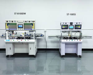 실만 ST- B100DW 듀얼 헤드 TV 스크린 패널 수리 플렉스 케이블 용 LED LCD ACF 탭 COF 본딩 머신 - Product Image 4
