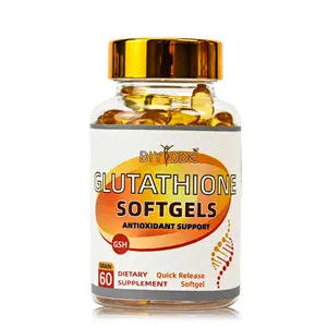 Biyode aktuelle verkaufsaktion für die hautaufhellung falten entfernen diät-supplement liposomales kollagen glutathion-weichgel-kapseln