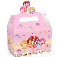 Fête d'anniversaire Baby Shower Supplies Goody Gift Box pour bonbons