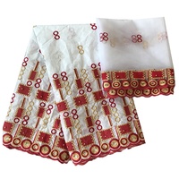 H & D Impression africaine personnalisée en gros Chine Bazin tissu Ankara tissu Java Polyester Bazan tissu d'impression en relief