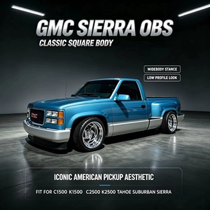 Jantes en alliage chromées à rebord profond 17x11 5x5 5x5.5 6x135 6x139.7 5x135 compatibles avec OBS Chevy GMC C1500 K1500 F150 F100 RAM Silverado - Product Image 4