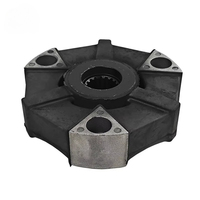 Accouplement de pompe principale d'excavatrice KX161 17t, diamètre extérieur 146mm, pièces d'excavatrice