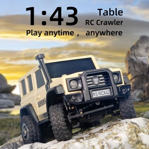 LDARC X43 1:18 Coche RC Crawler de Metal con Tracción Total 4x4, Vehículo de Escalada a Control Remoto, Kit RTR para Adultos - Product Image 6