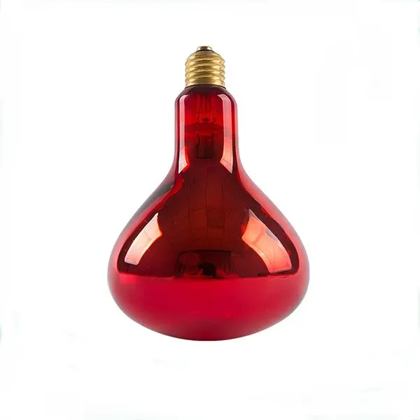 Lampada della lampadina a raggi infrarossi 100W ES Rosso E27 base per l'assistenza sanitaria e la cura del corpo