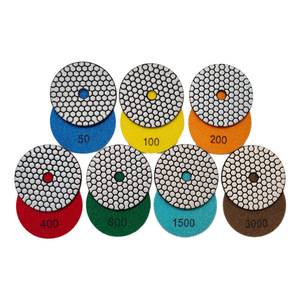 Discos de Polimento Abrasivos de Resina Diamantada OEM Personalizados de Alta Eficiência # 50-3000 para Polimento de Pedras - Product Image 3
