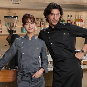 Veste <span class=keywords><strong>de</strong></span> <span class=keywords><strong>chef</strong></span> pour hommes, uniforme <span class=keywords><strong>de</strong></span> restaurant, hôtel, cuisine professionnelle, vêtements <span class=keywords><strong>de</strong></span> travail pour le personnel <span class=keywords><strong>de</strong></span> l'hôtellerie - Product Image 1