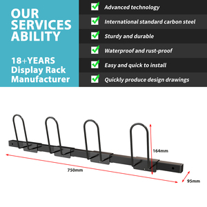 Guantoni da boxe a parete <span class=keywords><strong>Rack</strong></span> in metallo per appendere guanti da boxe guantoni asciugatrice per 2 paia - Product Image 4