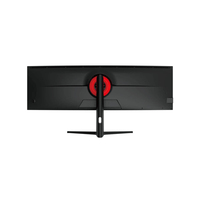 Moniteur de jeu PC incurvé DQHD 49 pouces d'origine résolution 5120*1440 108PPI et 60Hz pour une utilisation sur ordinateur de bureau