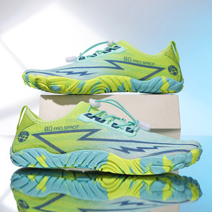 <span class=keywords><strong>Chaussures</strong></span> aquatiques unisexes antidérapantes à cinq <span class=keywords><strong>doigts</strong></span> pour la natation, la plongée et le fitness en extérieur, <span class=keywords><strong>avec</strong></span> semelle en caoutchouc, pour la marche sur le sable et la baignade - Product Image 4