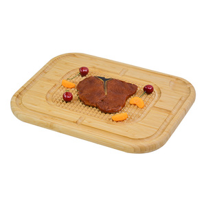 Tabla de Quesos de Bambú Rectangular Multifuncional con Fregadero para Uso en la Cocina - Product Image 4