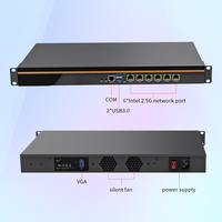 Mini PC Industrial con 6 Puertos LAN 2.5G I226, NVMe, PoE, CPU Intel de 12ª/13ª Generación I5-12450H/I7-13620H, Placa Base B660 LGA 1700, para Pfsense/Opnsense/Firewall