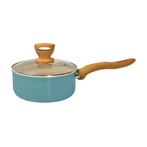คุณภาพสูงปรับแต่งNon-Stickด้านล่างอลูมิเนียมปลอมกระทะพร้อมฝาแก้ว - Product Image 3