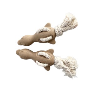 Giocattoli per Cani all'Ingrosso, Giocattoli Interattivi Resistenti al Morso per Addestramento Animali Domestici, Giocattoli da Masticare per Cani in TPR a Forma di Anatra con Corda e Suono, Fornitura Diretta dalla Fabbrica - Product Image 5