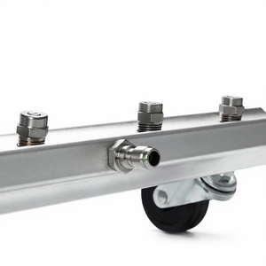 Pistol Semprot Cuci Mobil Tekanan Ultra Tinggi Baja Tahan Karat 304 G1/4 Ulir Luar Terpisah Nozzle Semprotan Kolom Air Sektor Kipas - Product Image 3