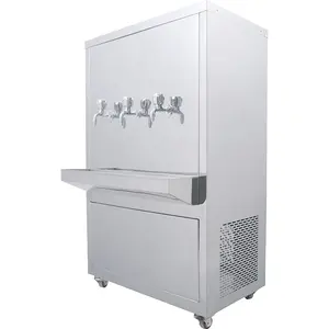 Grandes fontaine d'eau d'extérieur en acier inoxydable, distributeur d'eau refroidisseur - Product Image 1