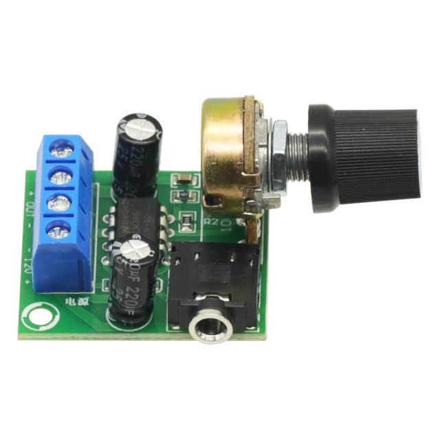 LM386 10W Mini Audio Amplifier Board Power Amplifier Module with DC 3-12V Adjustable Volume Control ICs Product Category
