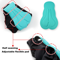Cuissard de cyclisme professionnel Darevie, personnalisable en gros, avec bretelles en X