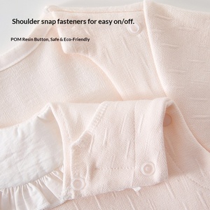 Combinaison Bébé Automne Classe A Nouveau-né Manches Longues Vêtements <span class=keywords><strong>de</strong></span> Maison Unisexe pour Bébé Fille - Product Image 4