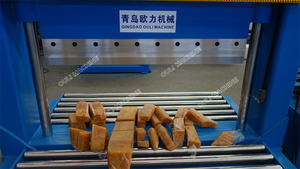 विद्युत चालित स्वचालित प्लास्टिक हाइड्रोलिक गिलोटिन कटर मशीन, अनुकूलित रबर बेल प्लास्टिक ब्लॉक काटने मशीनरी - Product Image 4