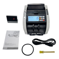 Compteur de Devises Étrangères UV+MG avec Fonction Calculatrice et Détection IR pour Billets Multidevises Américains 4800D2 LED Certifié ROHS pour Banques
