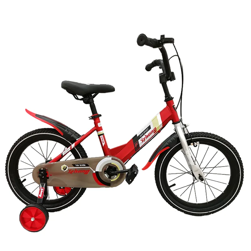 Best Selling Good Quality 12'' 14'' 16'' 18'' 20'' High Carbon Steel With Auxiliary Wheel Baby Pedal Cycle Kids Bicycle For Boy