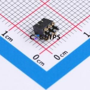 GT-BTP12703-0225B-013B Blade/Spring Contact Battery Connector SMD,P=1.27mm Connector Spring Contact Type 1.27mm 3P Vertical - Product Image 2