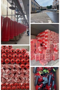 <span class=keywords><strong>Extincteur</strong></span> à poudre chimique sèche (DCP) en acier <span class=keywords><strong>chromé</strong></span> rouge XD, certifié ISO9001 pour les systèmes de protection incendie - Product Image 5