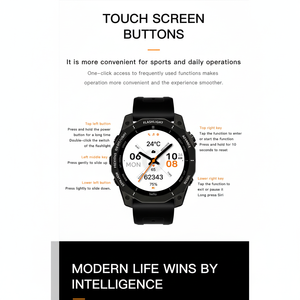 New GT01 smart <b>watch</b> dual frequency GPS positioning deep waterproof smart <b>watch</b> multi-function - Product Image 1