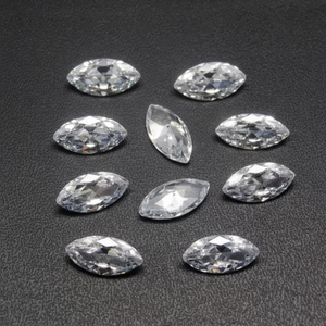 มาร์ควิซเจียระไนห้องแล็บขนาด3*5มม. เพชรทรงหลวมสี VS1ชัดเจนสำหรับเครื่องประดับส่งออกจากอินเดีย - Product Image 1