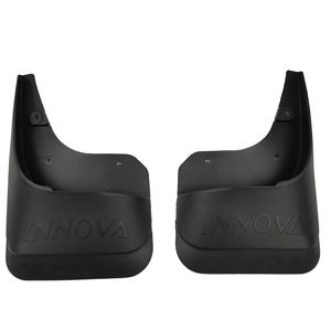 บังโคลนรถยนต์ Innova สำหรับ Toyota Innova ปี 2010-2015 สีดำ วัสดุ PP แผ่นกันกระเด็นยางรถยนต์ อุปกรณ์ตกแต่งรถยนต์ - Product Image 1