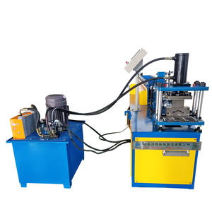 מכונת ייצור תריסים אוטומטית לחלוטין במהירות גבוהה עם בקרת PLC, מכונת עיצוב פרופילי תריסים גליליים - Product Image 1