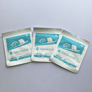 Pansement de gaze de <span class=keywords><strong>paraffine</strong></span> Écouvillon gaze de <span class=keywords><strong>vaseline</strong></span> médicale - Product Image 2