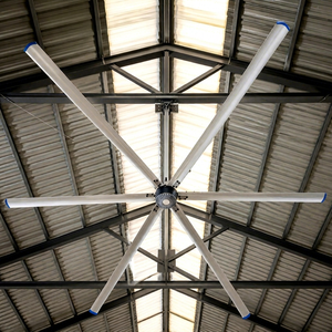 พัดลมเพดานอุตสาหกรรม HVLS ยี่ห้อ Keystone สำหรับโรงนม  ระบบระบายอากาศประสิทธิภาพสูง เหมาะสำหรับโรงรีดนมขนาดใหญ่ - Product Image 1
