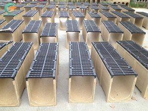 Caniveau de drainage extérieur léger en plastique, moule en béton polymère pour canal de drainage résistant aux produits chimiques - Product Image 4